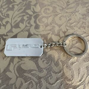 Ford F-150 Silver Key Chain Key Ring F 150